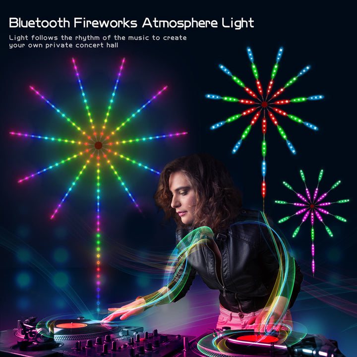 led firework light