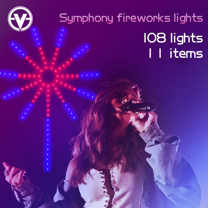 led firework light