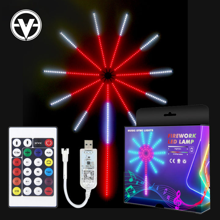 led firework light
