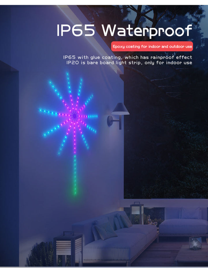 LED Firework Light Smart App Control - Valk-Tech