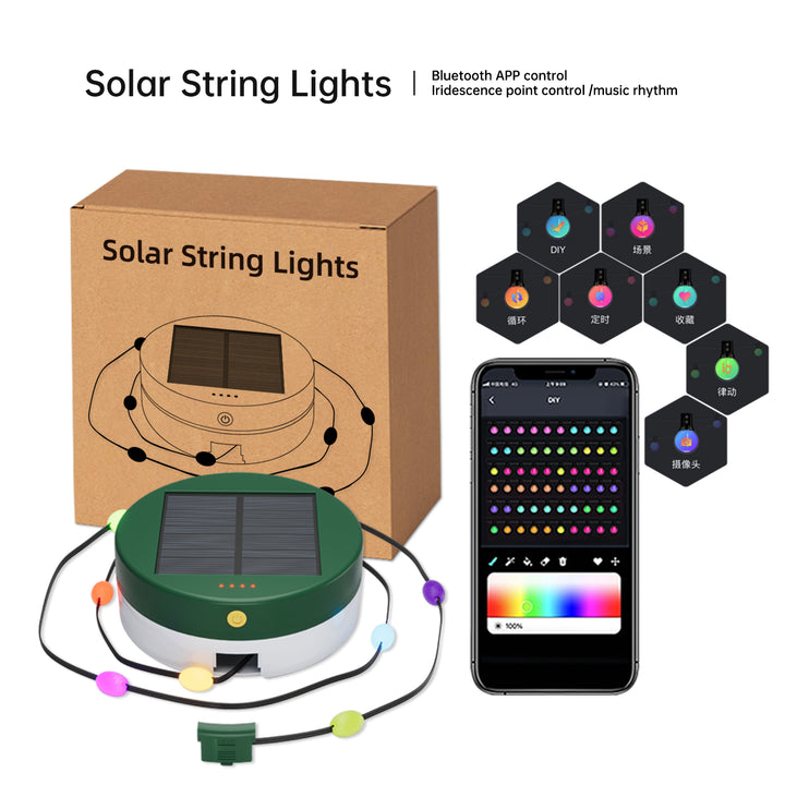 Outdoor Solar Storage Camping Light - Valk-Tech